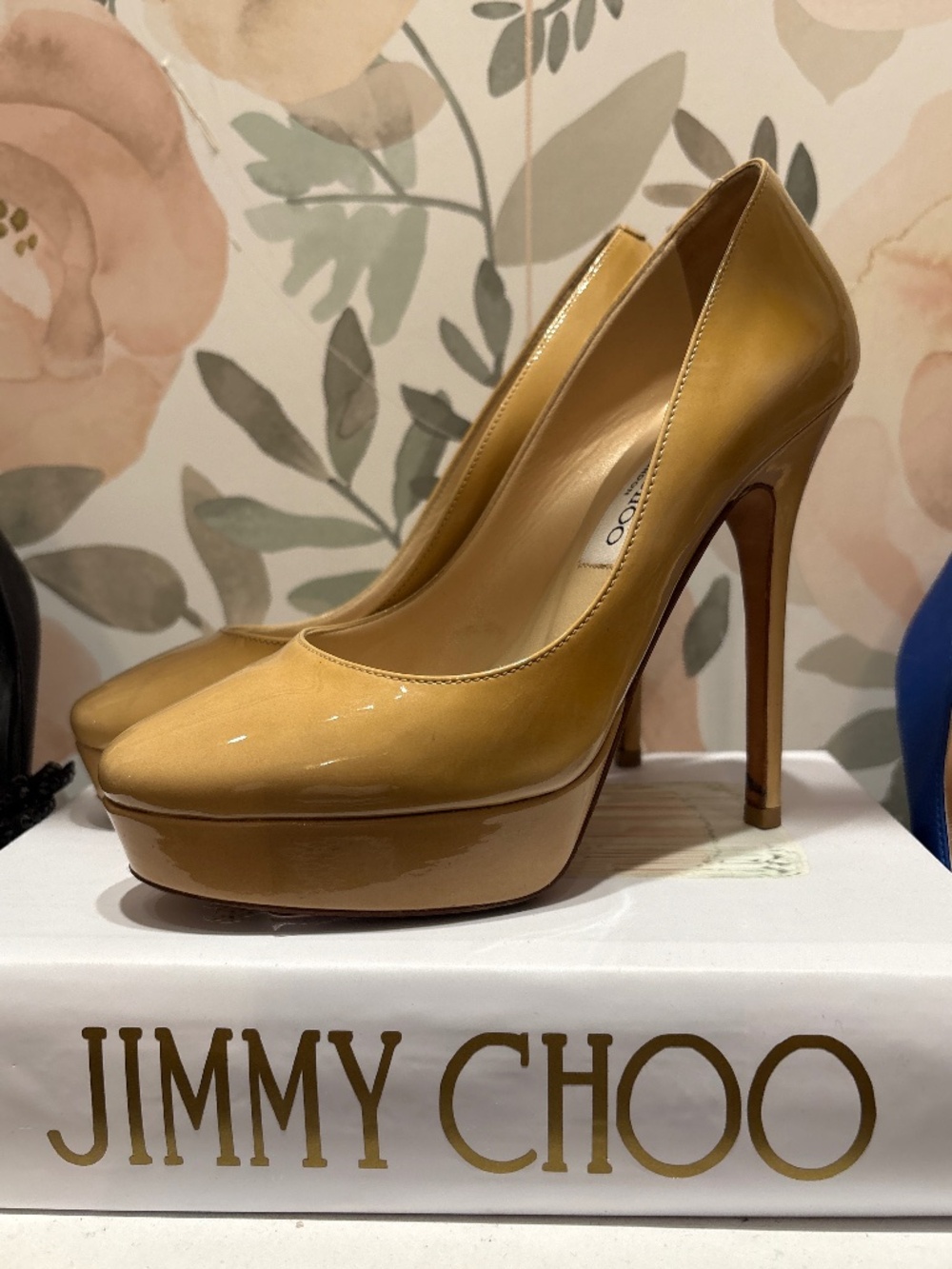 Jimmy Choo nude heels